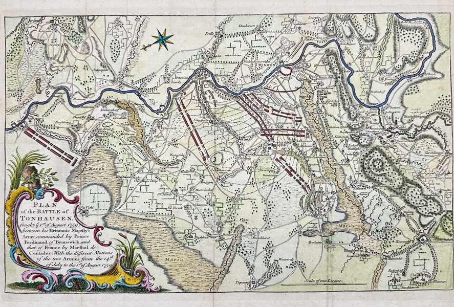 John Hinton - Map of Germany - Plan of the Battle of Tonhausen_37a_8dc9461737b2551_lg.jpeg