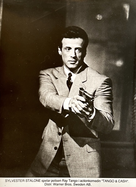 Press Photo - Still from Film 'Tango & Cash' -Sylvester Stallone