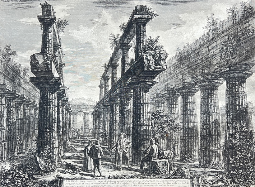 Giovanni Battista Piranesi (1720-1778) - Temple of Neptune in Paestum / Vüe des restes du derriere du Pronaos du Temple de Neptune_95a_8dc95ad79e1159c_lg.jpeg
