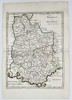 Georges-Louis Le Rouge (1712–1790) – Map of Provence and Dauphiné – Hand-colored engraving (1750)