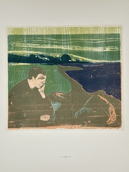 Edvard Munch (1863–1944), after – Separation – Offset print (1980)