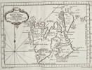 Abbé Prévost (1697–1763) – Map of Spitsbergen (Arctic) – Copper engraving (1758)