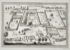 Abbé Prévost (1697–1763) – Topographical View of the Town of Savou (Dutch) – Copper engraving (1750)