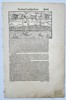 Sebastian Münster (1488–1552) – Bird’s-Eye View of the City of Basle – Woodcut (1550)
