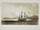 Barthélemy Lauvergne (1805–1878) – View of the Bay of Pulo Penang (Malaysia) – Steel engraving (1846)