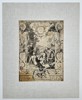 Jan Sadeler I (1550–1600) – The Baptism of Christ with Emblematical Border – Copper engraving (1580)