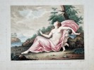 Jean-Baptiste Huet (1745–1811) – Iris Thaumantias, Messenger of the Gods – Color stipple engraving (1790)