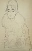 Gustav Klimt (1862–1918) – Portrait of a Woman with Fur – Etching (20th Century)