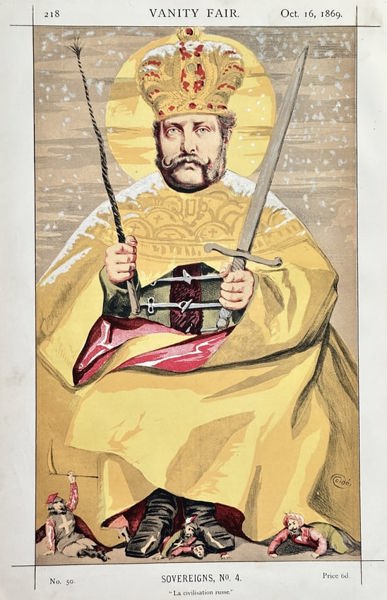 James Jacques Tissot - Alexander II, Emperor of Russia - Chromolithograph