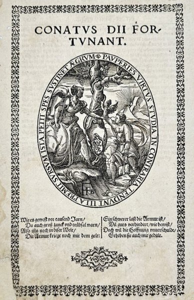 A. Berg - Print from "Erster Theil. Der guldenen Sendtschreiben..." - 1650