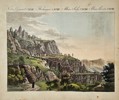 Friedrich Justin Bertuch (1747–1822) – View of Montserrat – Engraving (Hand-coloured) (1790–1830)