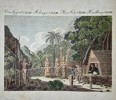 Friedrich Justin Bertuch (1747–1822) – View of Nuku Hiva – Engraving (Hand-coloured) (1790–1830)