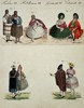 Friedrich Justin Bertuch (1747–1822) – Costume Study of South American Figures – Hand-coloured engraving (1790)