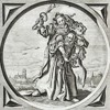 Jacob Cats (1577-1660) – The Wise Man Carrying the Fool – Engraving (1655)