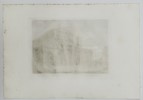 Pietro Parboni (c. 1814–1884) – View of the Basilica of Saint Paul Outside the Walls – Etching