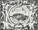 Girolamo Ruscelli (1504–1566) – Emblem of Consalvo Perez with Labyrinth – Engraving (1566)