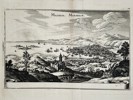 Matthäus Merian the Elder (1593–1650) – View of the City and Port of Marseille – Engraving (1641)