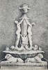 Edme Bouchardon (1698–1762) – View of the Fountain of the Graces – Etching (1738)