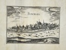 Christophe Nicolas Tassin (1600–1660) – View of the City of Bourges – France – Engraving (1634)