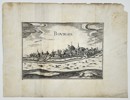 Christophe Nicolas Tassin (1600–1660) – View of the City of Bourges – France – Engraving (1634)