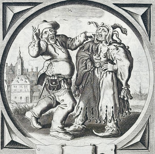 Jacob Cats (1577-1660) – The Danger of Foolish Trust – Engraving (1655)