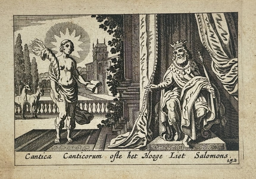Piter Schulz (1642-1718) – The Song of Solomon – Engraving (1670)