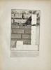 Giovanni Battista Piranesi - The Grand "Area dell'Ustrino" - Parte della gran Muraglia, la quale circondava la grand 'Area dell' Ustrino
