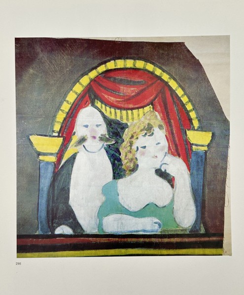 Pablo Picasso (1881–1973), after – Two Figures in a Theatre Box – Offset print (20th Century)