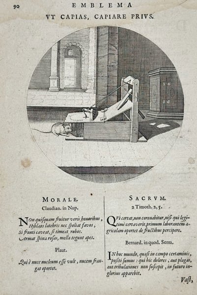 Jacob Cats (1577–1660) – Emblem: That You May Capture, You Must First Be Capture