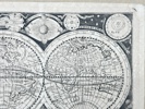 L. M. Steinberger (1713–1772) - Planisphaerium Terrestre - Decorative Double Hemisphere Map of the World - Shows California as an island
