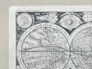L. M. Steinberger (1713–1772) - Planisphaerium Terrestre - Decorative Double Hemisphere Map of the World - Shows California as an island