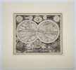 L. M. Steinberger (1713–1772) - Planisphaerium Terrestre - Decorative Double Hemisphere Map of the World - Shows California as an island