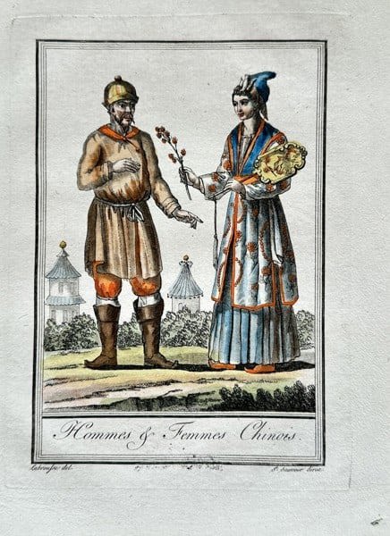 Jacques Grasset de Saint-Sauveur (1757–1832) – Chinese Men and Women