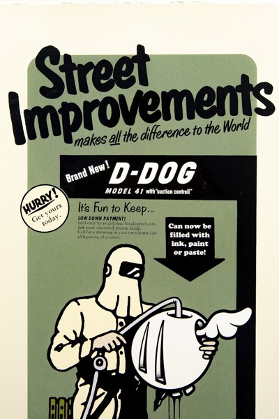 D*Face aka Dean Stockton - Street Improvements 1 (D-Dog) - Limited Edition