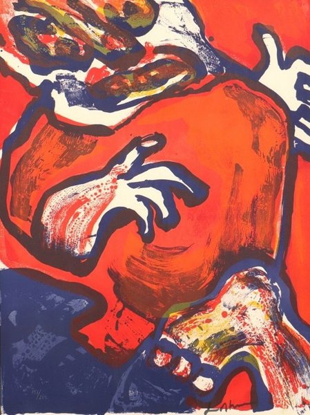 Bengt Lindström (1925-2008) - Lithograph - Hand-signed - Numbered - 151/200