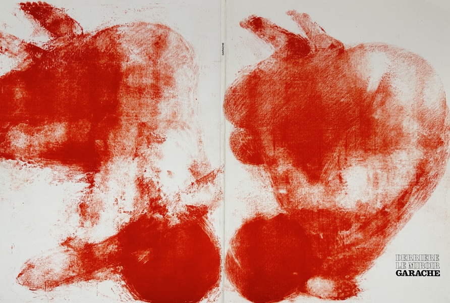 Alechinsky Garache – Derrière le Miroir No. 237 – Original Lithograph – 1979