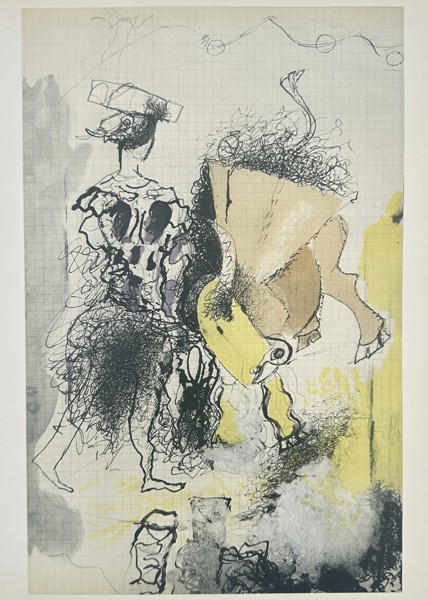 Georges Braque (1882–1963), after – Picador and Bull – Lithography, Mourlot (20th Century)