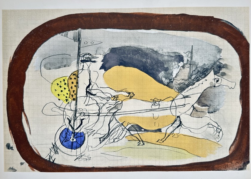 Georges Braque (1882-1963), after – Le Char – Lithography (20th Century)