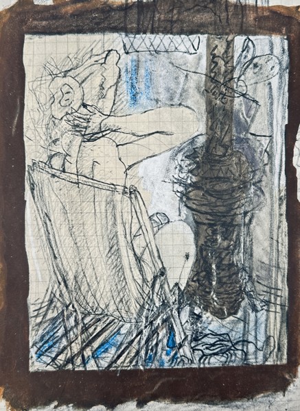 Georges Braque (1882-1963), after – Seated Figure – Lithography (20th Century)