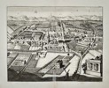 Mattheus Smallegange (1624-1710) - View of Domburg - Engraving (1696)