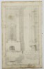 Leonhard Christoph Sturm (1669–1719) – Architectural Elevation of an Exterior Corner with Corinthian Columns, Pedimented Window, and Foundation Plan – Engraving (c. 1714–1721)