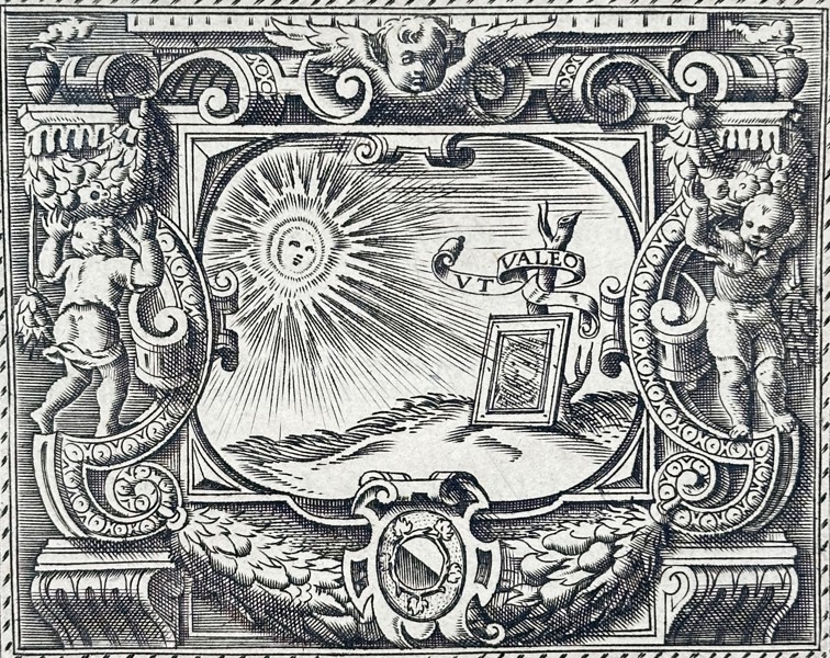 Girolamo Ruscelli (1500–1566) – Emblem of Bernardo Nani – Engraving (1566)
