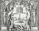 Girolamo Ruscelli (1500–1566) – Emblem of Monsignor Francesco Maccasciola – Engraving (1566)