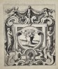 Girolamo Ruscelli (1500–1566) – Emblem of the Ardent Academy – Engraving (1566)