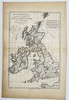 Rigobert Bonne (1727–1794) – Map of the British Isles – United Kingdom – Engraving (1780)