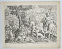 Johannes Stradanus (1523–1605) – Hunting Hares with Nets and Hounds – Engraving (1578)