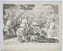 Johannes Stradanus (1523–1605) – Moorish Hunt for Ostriches – Engraving (1578)