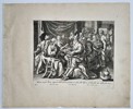 Marten de Vos (1532–1603) – Mary Anointing the Feet of Jesus – Engraving (1585)