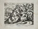 Marten de Vos (1532–1603) – The Sermon on the Mount – Engraving (1585)