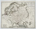 Pierre-François Tardieu (1711–1771) – Map of European Russia, Poland, Sweden, Norway, and Denmark – Northern and Eastern Europe – Etching (1823)